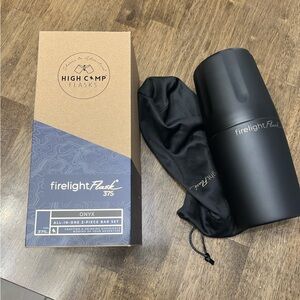 High Camp Flasks Firelight 375 Onyx Bar Set